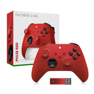 2.4G Gamepad Sem Fio Para Xbox One Six Axis Vibration Com Controlador De Jogo Turbo Receptor PC/Series X/S