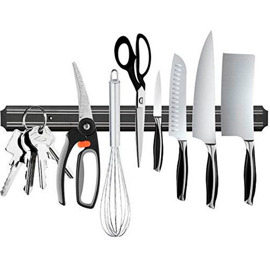 Barra Magnética 33cm 50cm Imã porta Facas Ferramentas Cozinha