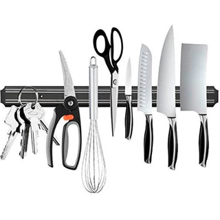 Barra Magnética 33cm 50cm Imã porta Facas Ferramentas Cozinha