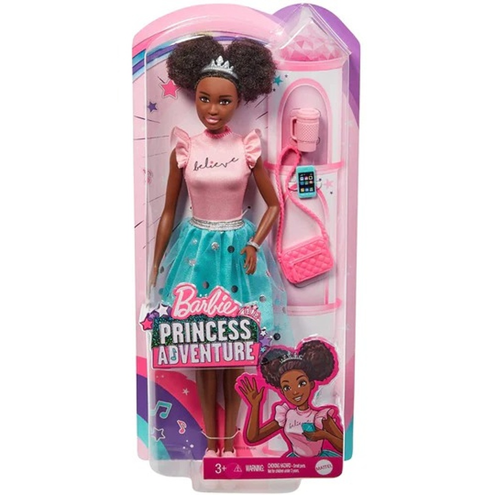 Barbie Princess Adventure Nikki Doll cabelos cacheados