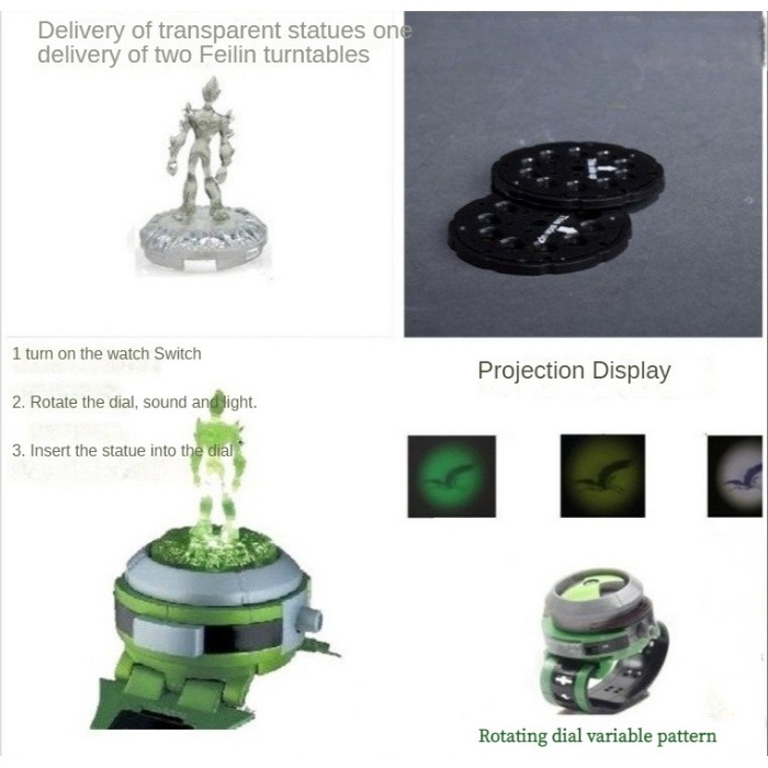 Ben 10 Ultimate Omnitrix Style Projetor Relógio Crianças Brinquedos Presente Para Shopee Brasil