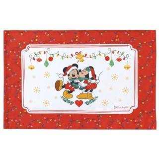 Jogo Americano 4 peças Mickey e Minnie Natal