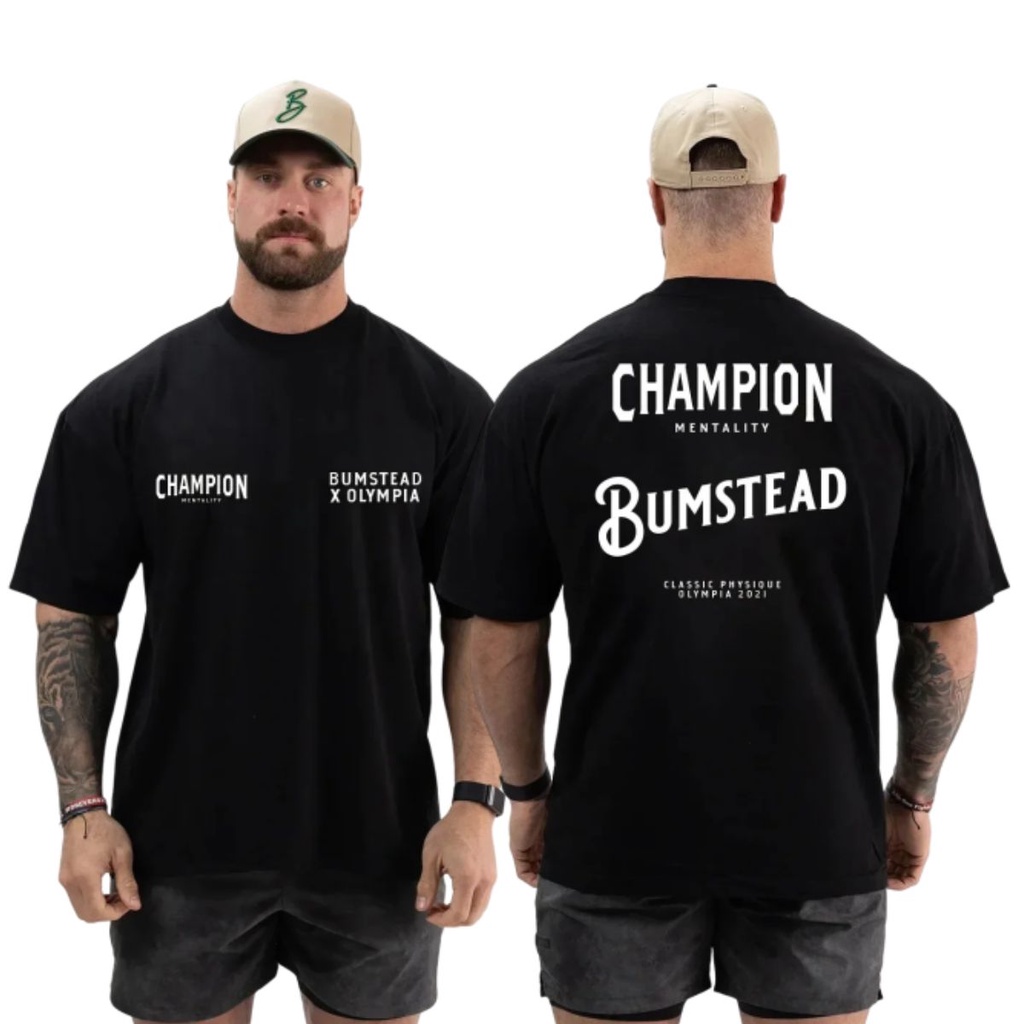Camiseta Academia Larga Musculação Bumstead Camisa Oversized Treino 162