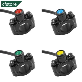 CFSTORE Interruptor De Motocicleta 22mm 7/8 " Guidão Montagem Do Farol Da Buzina Momentâneo Acessórios B9T1