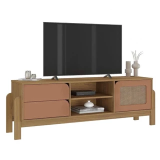 Rack Artely Nature Para Tv até 72" 53x160x40cm