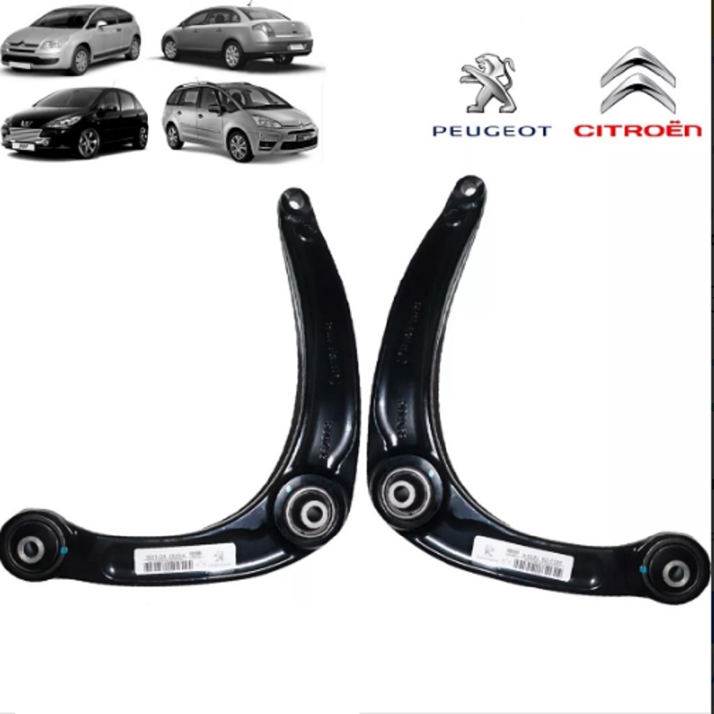 Par de Bandeja Citroen C4 2004/ Peugeot 307 2002/ .. Sem Pivo