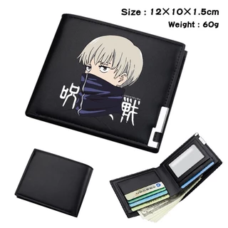 Carteira Anime Carteira de duas passagens dos desenhos animados Carteira Jujutsu Kaisen Carteira Estudante Titular do cartão