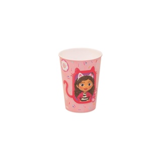 Copo Casa Mágica Gabby Plástico 320 ml Plasútil Páscoa