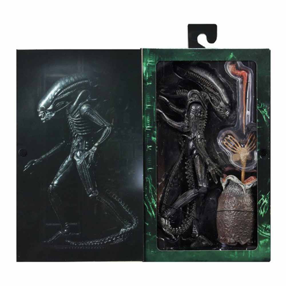 Figurines NECA 7 Pouces – Xenomorph Big Chap & Panther Alien, Lot Film, Neuves