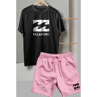 Conjunto Bermuda Moletom e Camiseta Billa Personalizado