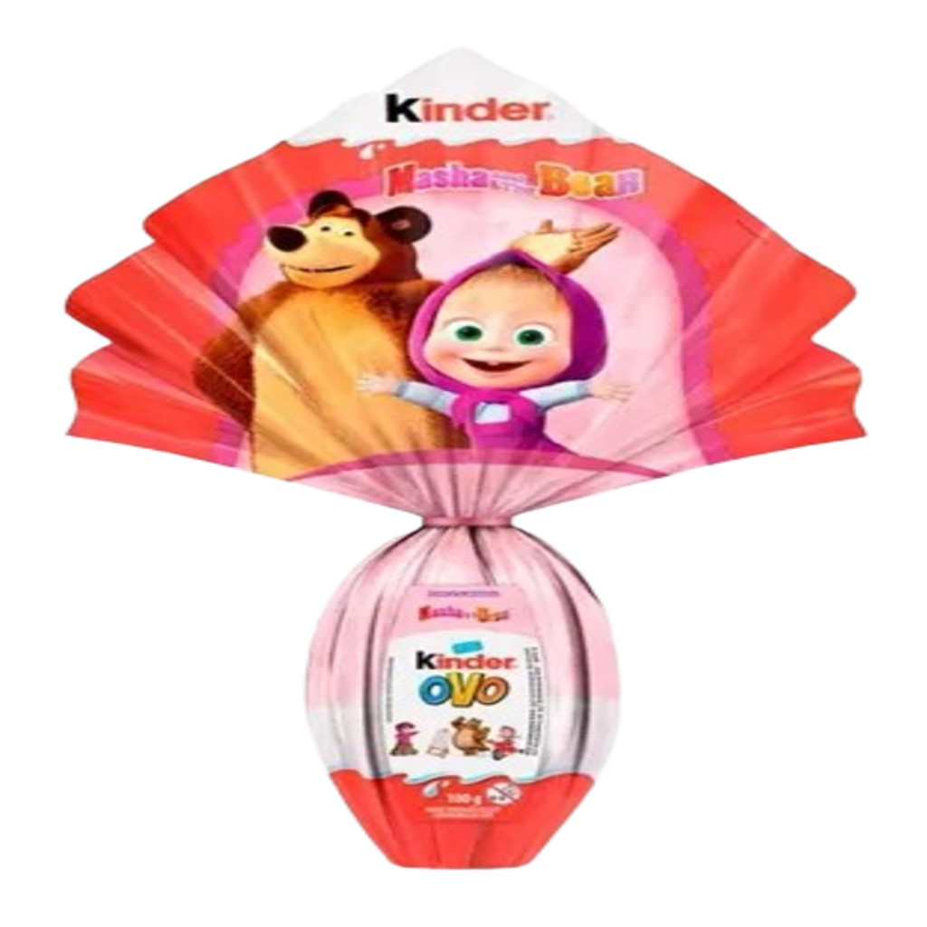 OVO DE PÁSCOA KINDER MASHA E O URSO 100GRS - ENVIO IMEDIATO | Shopee Brasil
