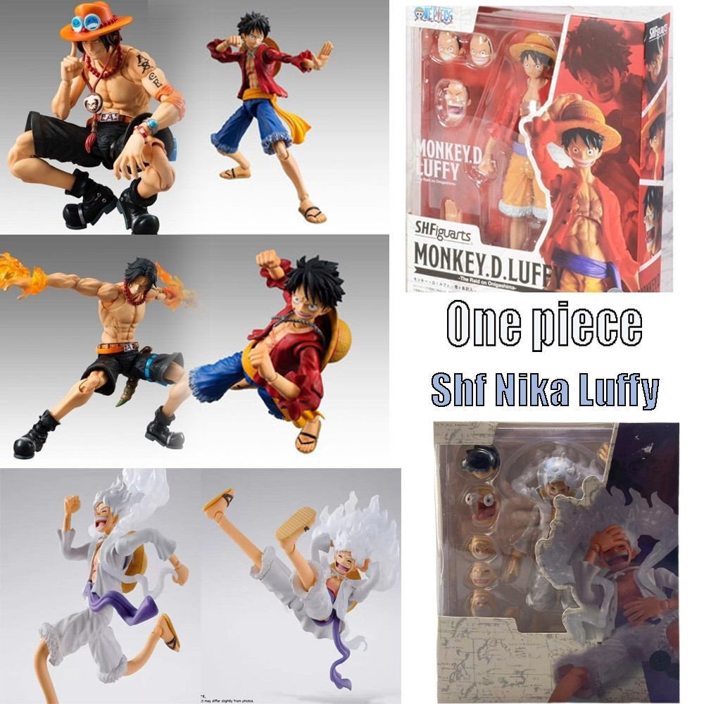 SHF One Piece Luffy Gear 5 Nika Articulado Action Figure Modelo ...