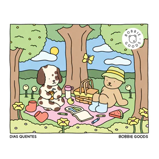 DIAS QUENTES (SPRING SUMMER) – LIVRO DE COLORIR OFICIAL BOBBIE GOODS em Oferta na Shopee