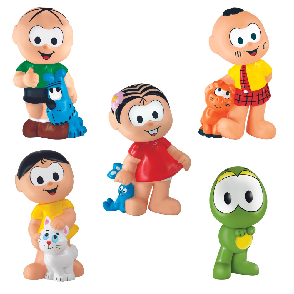 Boneco Personagem Turma Da Mônica Brinquedo Infantil Vinil | Shopee Brasil