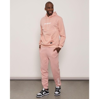 Calça Moletom Masculina Jogger Com Estampa Dopamine Rosa