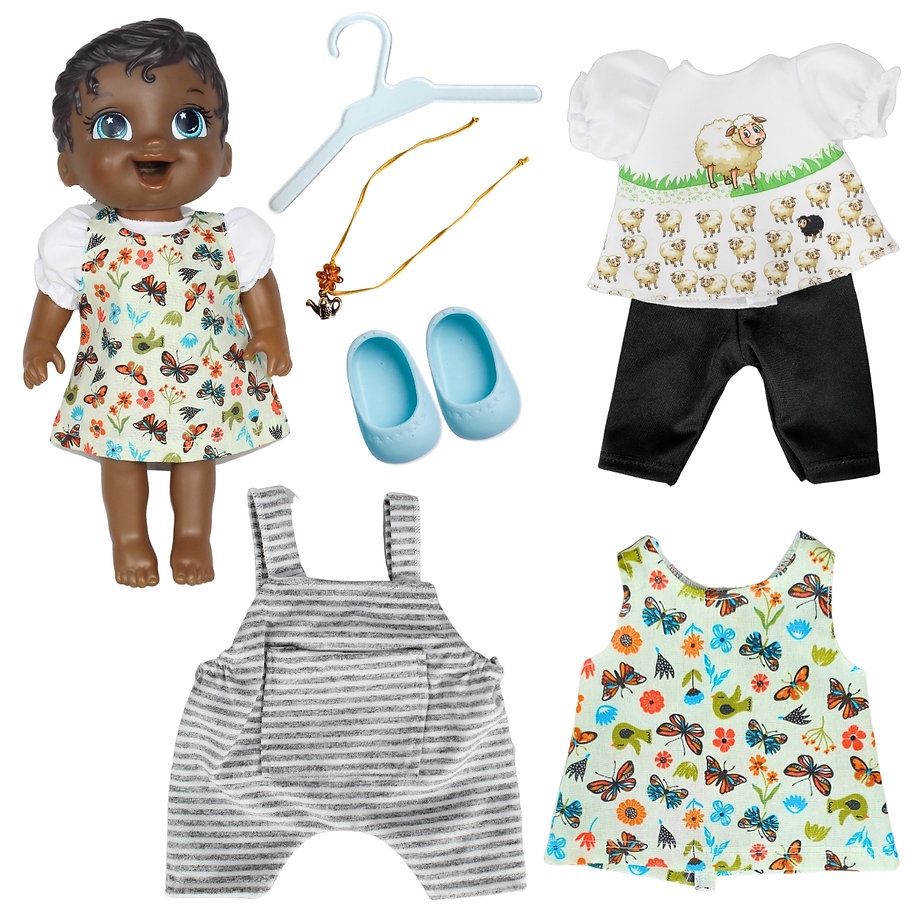 Roupa Boneca Baby Alive - Pijama Pompom - Casinha 4