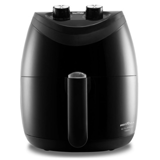 FRITADEIRA ELETRICA SEM OLEO AIR FRYER BRITANIA BFR46PI 4,6LT INOX/PRETA  220V 1500W - Fritadeira Elétrica sem Óleo Air Fryer Britânia BFR46PI 4,6LT  Inox/Preta 220V 1500W - BRITANIA