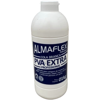 COLA BRANCA EXTRA PVA ALMAFLEX 1kg - ALMATA QUIMICA