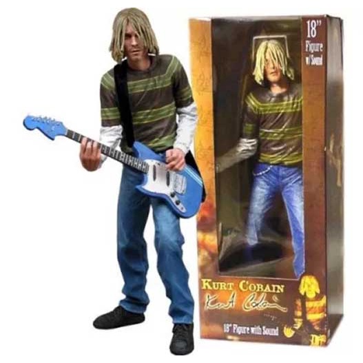 Boneco Kurt Cobain (nirvana) | Parcelamento sem juros
