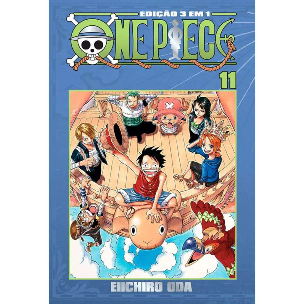 Mangá One Piece Edição 3 em 1 - 03 Panini, mangalivre