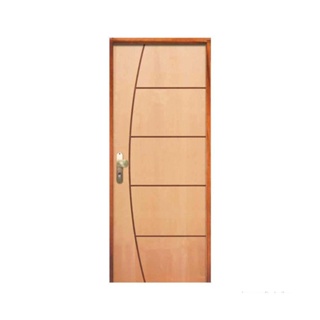 Porta frisada es 66 curupixa montada com ferragem 210x82x12 d Sidney