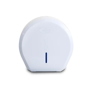 Dispenser Higiênico Rolão Branco e Cinza 300/500m Nobre em Oferta na Shopee