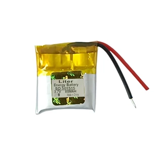 Bateria 80mAh 3,7v 2 Fios Compatível Com Airdots Pda 501515 mm