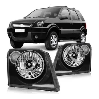 Farol Ecosport 2003 A 2008 Cristal LADO DIREITO