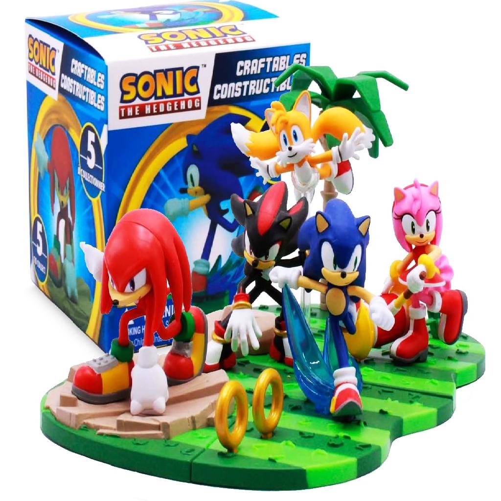 Bonecos Sonic The Hedgehog Montaveis Sortidos Serie 3 Sonic - Ri Happy