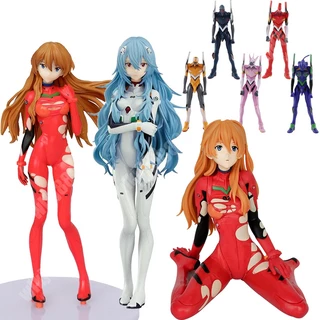 Neon Gênesis Evangelion Asuka Langley Ayanami Rei Eva00 Protótipo-01 Ação Figura Modelo De Decoração De Sala