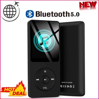 Bluetooth 5.0 MP3 Player HIFI Alto-Falantes De Música Esportiva MP4 Media Rádio FM Gravador De Voz Leitor De E-Book