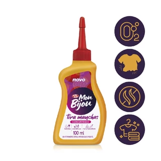 Tira Manchas Dificeis Concentrado Mon Bijou 100Ml Bombril