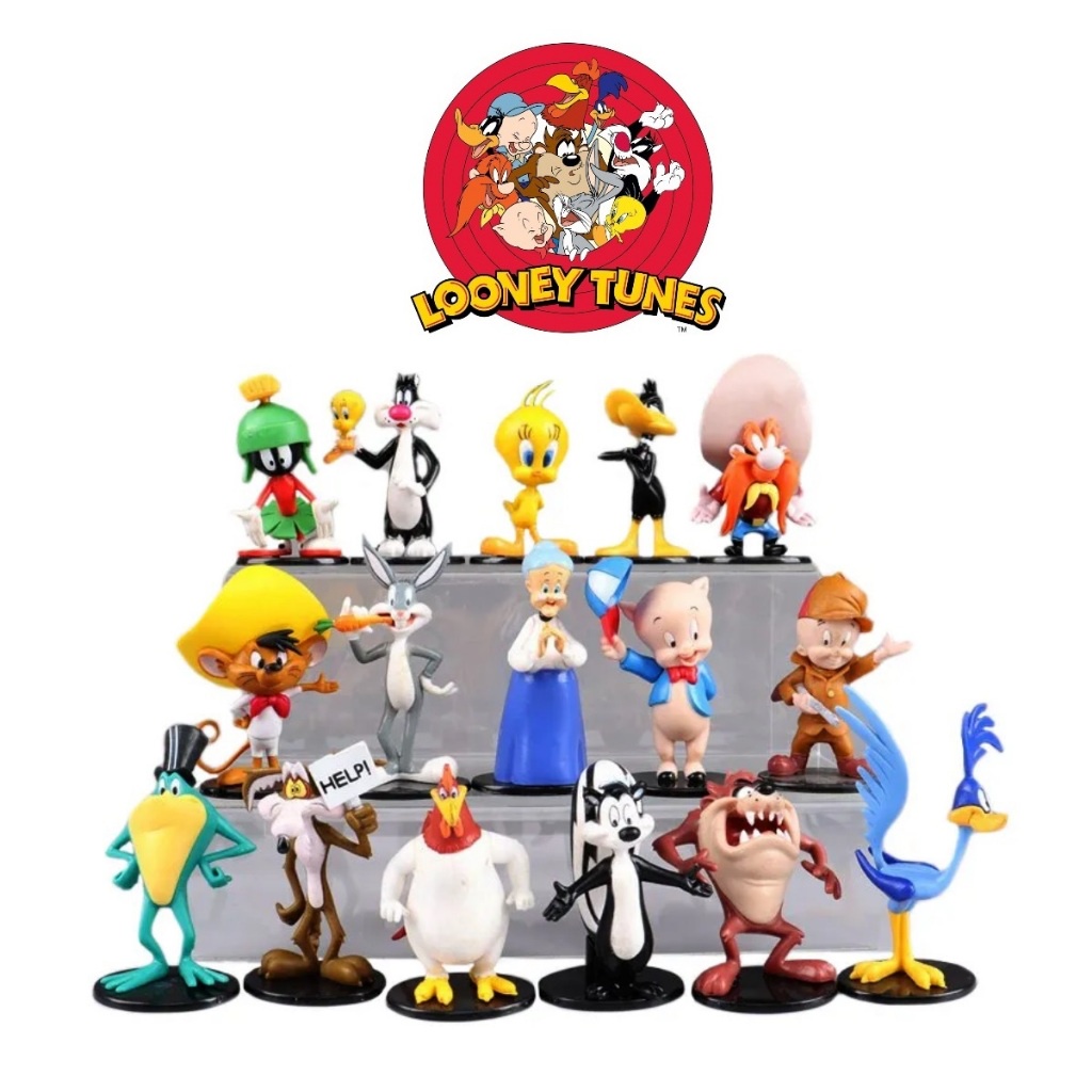 Looney Tunes - Boneco - Miniatura - Action Figure - Figura de Ação