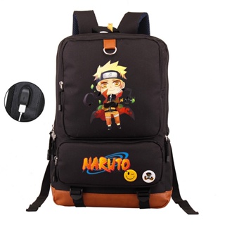 Nylon Hokage Uzumaki Naruto Cosplay Anime Dos Desenhos Animados Mochila Com  Zíper Bolsa De Ombro Viagem - Desconto no Preço