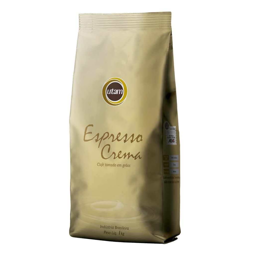 Café Utam Crema em grãos 1 KG