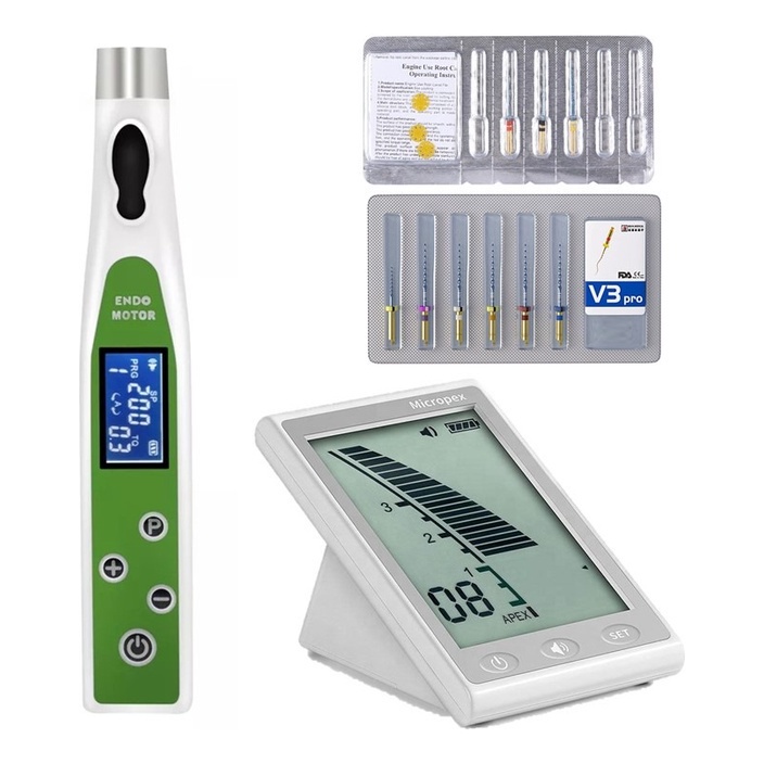 Kit Motor Endodontia Rotatorio Reciprocante Localizador Lima