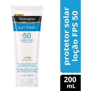 Protetor Solar Neutrogena Sun Fresh FPS50 200ml