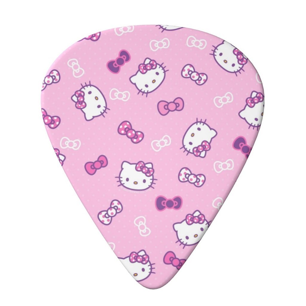 Pacote Hello Kitty Guitar Picks 6-Palhetas De Guitarra De 0 Pacote Hello Kitty Guitar Picks 6-Palhetas De Guitarra De 0