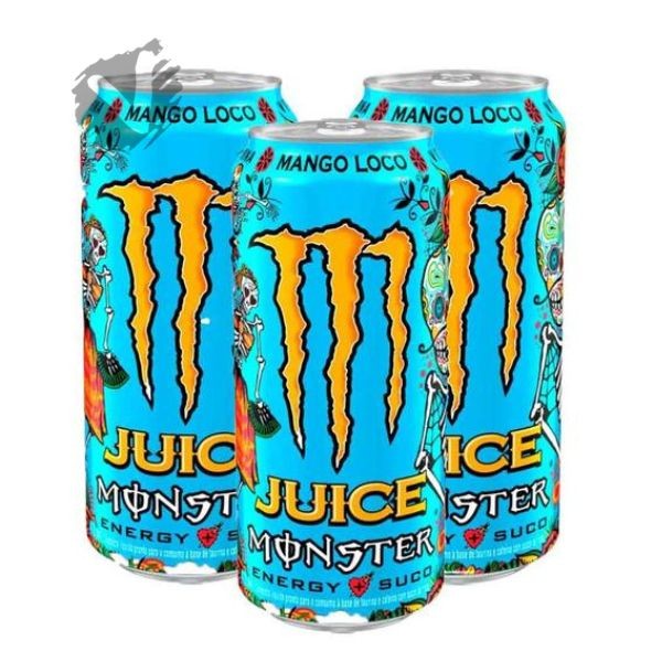 Kit 3 Energético Monster Energy Sabores 473ml Bebida Energética