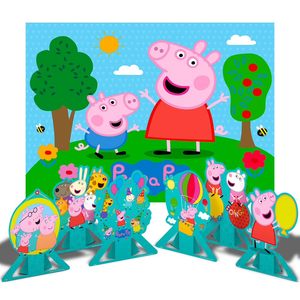 Peppa pig - casinha candy - festa E decoração em Promoção na