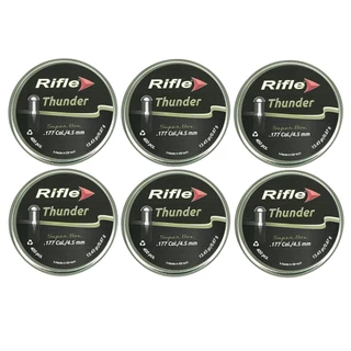 6un Chumbinho 4.5mm Rifle Premium Series Thunder - 400un