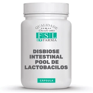 Disbiose Intestinal Pool De Lactobacilos 60 Cápsulas