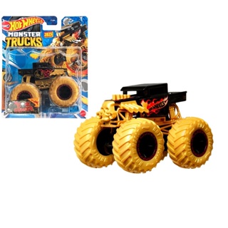 Hot Wheels Monster Trucks Rosa Brilha no Escuro - Mattel