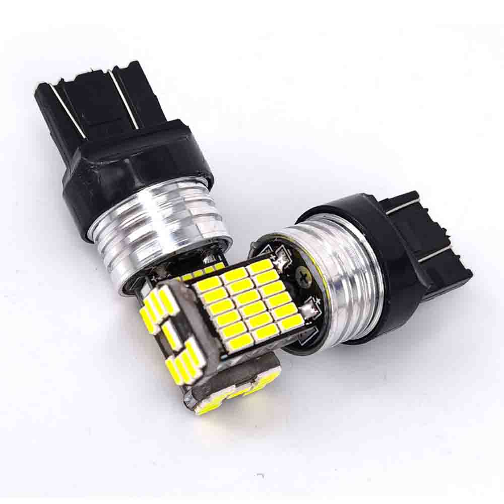 Lâmpada Pingo T20 W21/5W Dois Polos 45 leds smd Ambar Un