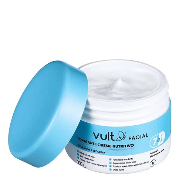 CREME FACIAL HIDRATANTE NUTRITIVO VULT 100G