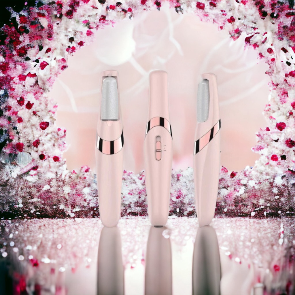 Lixador de Pé Elétrico - Esfoliador Tira Calos Pedicure Portátil: Eficiente, Suave, Recarregável, Cuidado com os Pés, Remoção de Calosidades, Design Ergonômico, Prático, Portátil, Resultados Instantâneos, Beleza dos Pés.