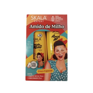 Kit Shampoo + Condicionador Skala Amido De Milho 325ml
