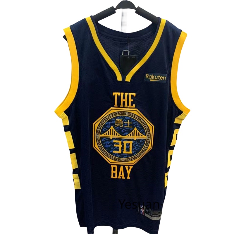 Camisa De Basquetebol Masculina Golden State Warriors #30 Stephen Curry Camiseta Grey NBA Player Jersey