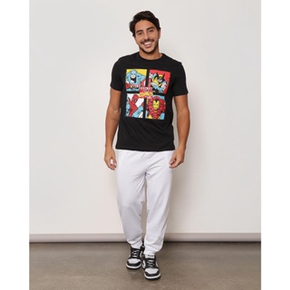 Calça Moletom Masculina Jogger Branca