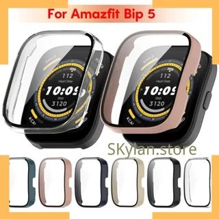Capa Case PC Bumper 360 Vidro Temperado compativel Para Smartwatch Amazfit Bip 5